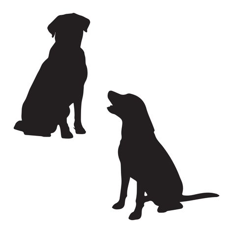 Download the Labrador retriever silhouette art 7271216 royalty-free Vector from Vecteezy for your project and explore over a million other vectors, icons and clipart graphics! Labrador Silhouette, Black Labs Dogs, Black Dogs, Cricut Svgs, Lab Dogs, Black Labs, Dog Silhouette, Graphic Design Fun, Silhouette Art