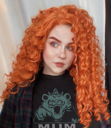 Merida Hairstyle, Merida Cosplay, Merida Disney, Princess Merida, Cosplay Inspo, Disney Makeup, Pelo Afro, Thomas Shelby, Disney Cosplay