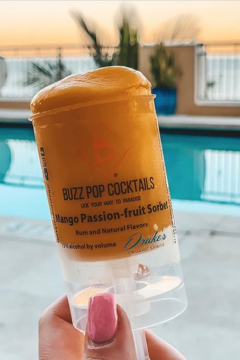 Popsicle Branding, Booze Popsicles, Popsicle Business, Popsicle Brand, Popsicle Packaging, Popsicles Packaging, Passion Fruit Sorbet, Boozy Popsicles, Pop Drink