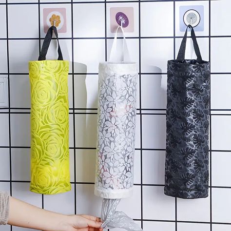 1pc Plastic Bag Holder Waterproof Linen Wall Hanging Grocery Bag Dispenser Garbage Bag Organizer - Home & Kitchen - Temu Garbage Bag Organization, Grocery Bag Dispenser, Plastic Bag Storage, Garbage Storage, Kitchen Bag, Grocery Bag Holder, Plastic Mesh, Plastic Bag Holders, Garbage Bags