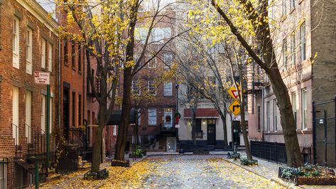 Greenwich Village Apartment, Street Trees, Nyc Street, Go To New York, Halloween 2022, Scary Places, New York Apartment, Top Floor, Most Haunted