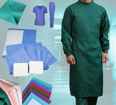 Medical textile Surgical Gowns, Technical Textiles, Clothing Tape, Carbon Fiber Composite, Plastic Foil, Color Collage, Bullet Proof, Safety Clothing, Fuel Cell