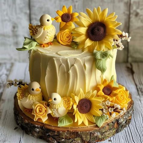 Good Morning With Coffee, Morning With Coffee, Birthday Cake Decorating Ideas, Fantasy Cake, Cake Decorating Ideas, Animal Cakes, Simple Birthday, Creative Birthday, Fake Cake