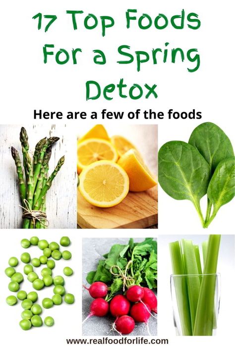 Do you know what the top foods for a spring detox are? When spring arrives our body is looking forward to a cleanse. #springdetox #springcleanse #foodsspringdetox #springdetoxfoods #springcleansefoods #realfoodforlife Vegan Superfoods, Negative Calorie Foods, Spring Cleanse, Lemonade Diet, Digestive Juice, Happy Mind, Cleanse Diet, Healthy Fitness Meals, Spa Ideas