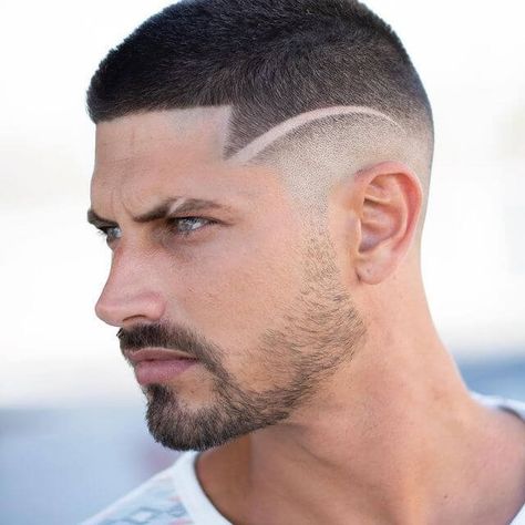 Your Ultimate Guide to Low Fade Haircuts. Hard Part Haircut, Haircut Designs For Men, Popular Mens Haircuts, Boy Haircuts Short, Buzz Cut Hairstyles, Low Fade Haircut, Faded Hair, Haircut Designs, Men Haircut Styles