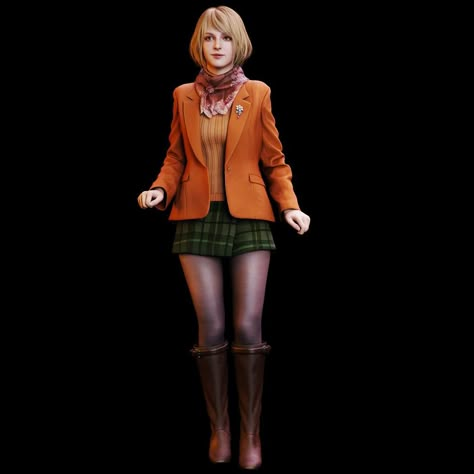 Resident Evil 4 Ashley, Ashley Graham Resident Evil, Tyrant Resident Evil, Resident Evil 4 Remake, Resident Evil Collection, Resident Evil 4, Fnaf Memes, Separate Ways, Ashley Graham