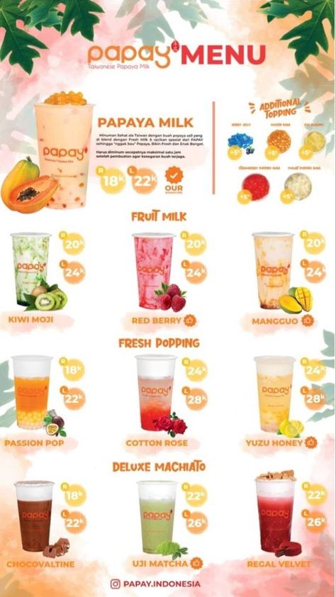 Menu Mixue Ice, Juice Menu Design, Boba Menu, Bubble Tea Menu, Menu Drink, Drink Menu Design, Juice Menu, Smoothie Menu, Juice Bar Design