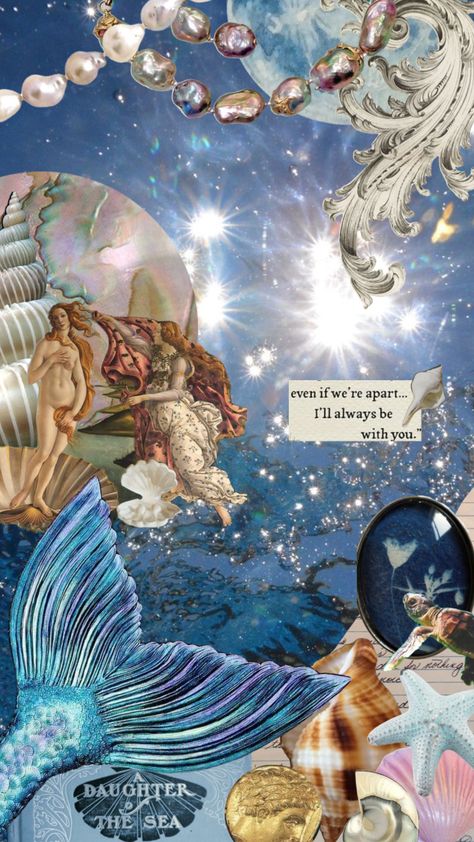 Mermaid Collage, Magazine Cover Ideas, Girls Room Design, Siren Mermaid, Mermaid Lagoon, Mermaid Beach, Mermaid Painting, Mermaid Dreams, Mermaid Aesthetic