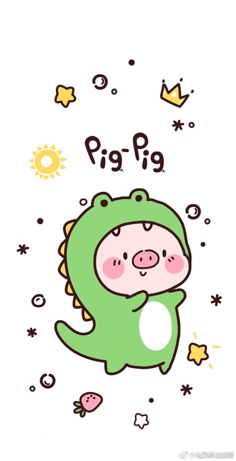 Pig Gif, Money Vision Board, Pig Cartoon, Cartoon Animals, Pigs, Vision Board, Cactus, Hello Kitty, Gif