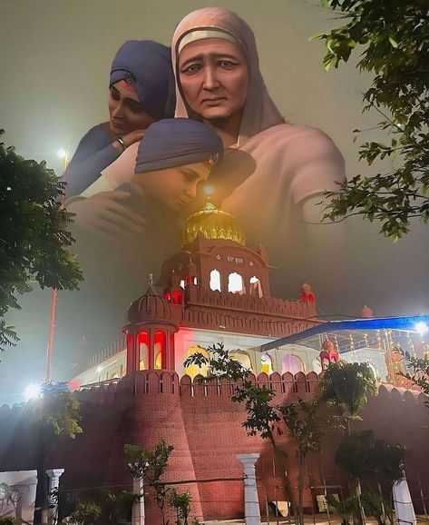 Chaar Sahibzaade Shahidi, Char Sahibzade Pics, Gurudwara Sahib Wallpaper, Chaar Sahibzaade, Zorawar Singh, Harmandir Sahib Photography, Baba Deep Singh Ji, Guru Nanak Photo, Guru Nanak Wallpaper