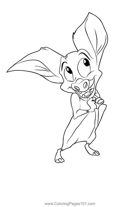 Bartok Coloring Page Disney Characters Tattoos, Disney Character Sketches, Disney Anastasia, Whimsical Tattoos, Disney Sleeve, Cool Tattoo Drawings, Doodle Paint, Disney Silhouettes, Tattoo Outline Drawing