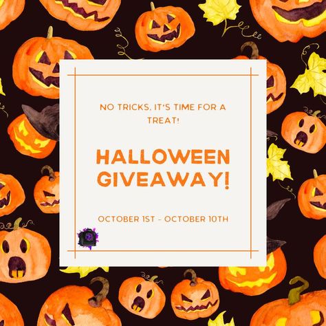 Trick Or Treat Giveaway Ideas, Halloween Giveaway Post, Halloween Instagram Templates, Halloween Promotion Design, Halloween Instagram, Hair Content, Giveaway Post, Facebook Giveaway, Halloween Giveaway