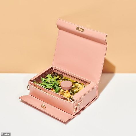 The INKA Lunch Kit costs a hefty $369, but it features all you could ever wish for in a pa... Movie Theater Snacks, Pink Lunch, Lunch Kit, After Work Drinks, Sauce Pot, Decor Minimalist, Food Shop, The Bag, Food Containers