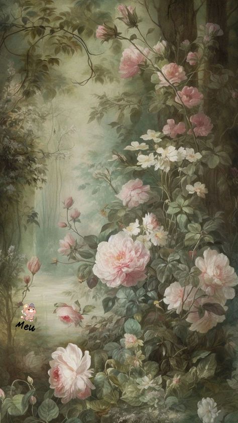 Istoria Artei, Wallpapers Ipad, Fairy Wallpaper, Dessin Adorable, Aesthetic Painting, Painting Wallpaper, Ethereal Art, Dreamy Art, Pretty Wallpapers Backgrounds