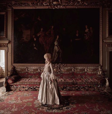 Marisa Berenson as "Lady Lyndon" in Stanley Kubrick's "Barry Lyndon". Barry Lategan, 1976. Terracotta Walls, Evil Under The Sun, Marisa Berenson, Wilton House, Barry Lyndon, Vogue British, 18th Century Paintings, Baroque Painting, Vogue Archive