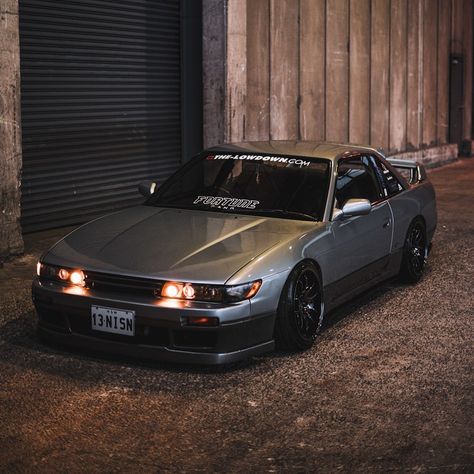 S13 Silvia, Nissan S13, Nissan Gtr R34, Silvia S13, Stanced Cars, Japanese Sports Cars, Good Looking Cars, Nissan 240sx, Nissan Silvia