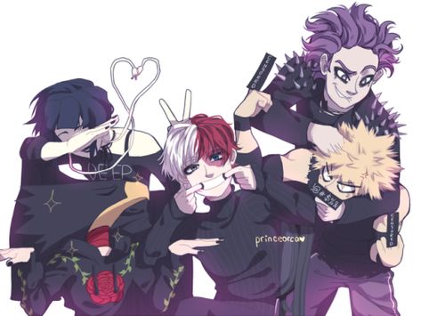 Emo Squad, My Hero Academia Memes, Buko No Hero Academia, Hero Academia Characters, My Hero Academy, Boku No Hero Academia, Boku No Hero, My Hero Academia, Hero Academia