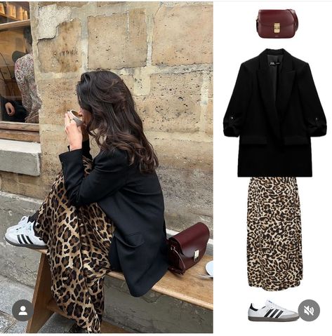 Leopard Skirt Outfit Winter, Skirt Outfit Winter, Leopard Skirt Outfit, Bottoms Outfit, Skirt Winter, Winter Skirt Outfit, Leopard Skirt, Trendy Outfits For Teens, Pinterest Aesthetic