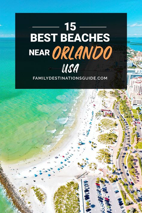 Want to see the top beaches close to Orlando? Want ideas for a Orlando beach vacation that’s fun and safe? We’re FamilyDestinationsGuide, and we’re here to help: Discover the best beaches NEAR Orlando, FL - so you get memories that last a lifetime! #orlando #orlandobeachvacation #orlandobeaches #nearorlando #orlandovacation Orlando Florida Beaches, Beaches Near Orlando, Universal Studios Orlando Trip, Orlando Florida Vacation, Orlando Activities, Florida Vacation Spots, Best Beach In Florida, Best Family Beaches, Orlando Usa