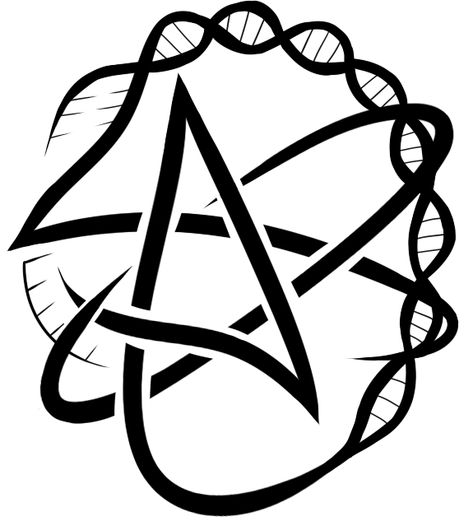 Atheist Tattoo, Atheist Symbol, Magick Symbols, Symbol Tattoos, Tattoo Art Drawings, Life Tattoos, Color Tattoo, Ink Art, Peace Symbol