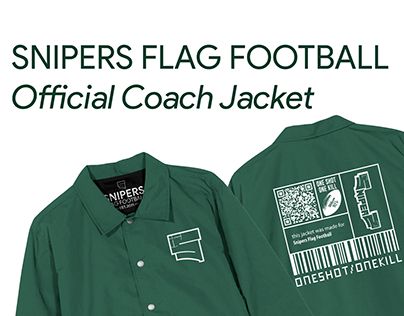 Coach Jacket Design, Jaket Coach, Graphic Design Fashion, Flag Football, Coach Jacket, Jacket Design, Photoshop Adobe, Design Fashion, Apparel Design