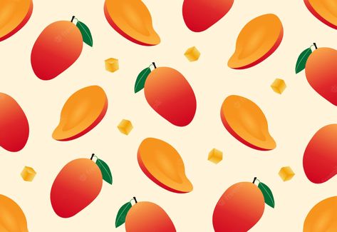 Mango Illustrations Design, Mango Illustrations, Mango Packaging, Alchemy Design, Mango Pattern, Mango Print, Mango Vector, Boost Juice, Packaging Template Design