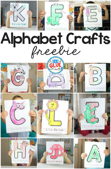 Animal Alphabet Letters, Abc Crafts, Alphabet Letter Crafts, Letter Recognition Activities, Letter Crafts, Abc Activities, Preschool Literacy, Alphabet Crafts, Alphabet Activities Preschool