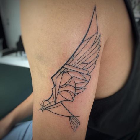 Geometric Geometric Wing Tattoo, Abstract Angel Wings Tattoo, Geometric Wings Tattoo, Abstract Wings Tattoo, Merlin Falcon, Laurel Tattoo, Eagle Wing Tattoos, Falcon Tattoo, Rose Tattoo Stencil