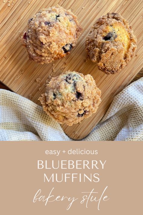 The best homemade blueberry muffins you will ever make. So easy to whip up, ingredients already in your pantry. Easy Blueberry Muffins With Crumble, Blueberry Muffins Dried Blueberries, Homemade Blueberry Muffins Healthy, Recipes Using Dried Blueberries, Homemade Muffin Mix Recipes, Blueberry Muffins Streusel Topping, How To Make Blueberry Muffins, Homemade Blueberry Muffins Easy, Blueberry Muffins With Frozen Blueberries