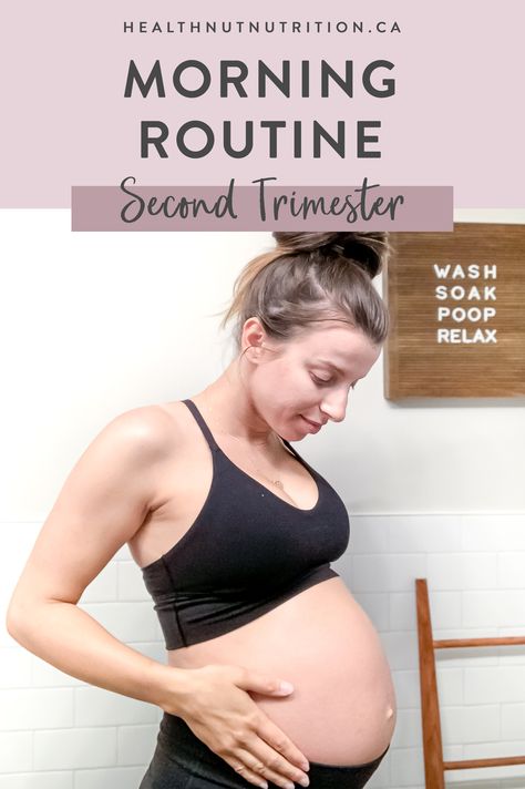 Pregnant Morning Routine, Pregnancy Morning Routine, 24 Weeks Pregnant, Healthy Morning Routine, Hygiene Routine, Summer Morning, Second Trimester, Weeks Pregnant, Pregnancy Health