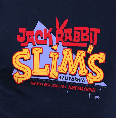 Jack Rabbit Slims, Tarantino Films, Jack Rabbit, Film Design, Movie Prints, Title Design, The Best Films, Shirt Print Design, Typographic Design