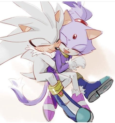 Silver X Blaze, Sonamy Comic, Art Collab, Shadow Sonic, Sonic Heroes, Silver The Hedgehog, Sonic And Amy, Blue Hedgehog, Sonic Franchise