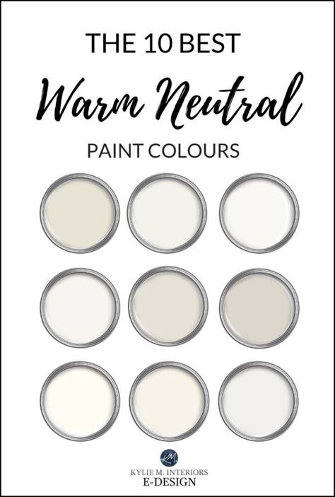 The 10 Best WARM Neutral Paint Colors For Your ENTIRE HOME! Light Neutral Paint Colors Whole House, Top Rated Neutral Paint Colors, Best Warm Gray Paint Colors Behr, Best Warm Neutral Paint Colors Behr, Neutral Paint Colors Bher, Benjamin Moore Winds Breath, Neutral Interior Paint Colors, Tan Paint Colors, Warm Neutral Paint Colors