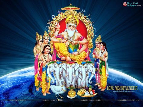 Vishwakarma Jayanti, Ganga Maa, Lord Vishwakarma, Vishwakarma Puja, King Ravana, All God Images, Free Background Photos, Bmw Wallpapers, Golden City