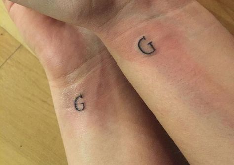 G tats   #Georgia Georgia Tattoos, Letter G Tattoo, Georgia Tattoo, G Tattoo, Initial Tattoo, Letter G, Couple Tattoos, Study Tips, Jesus Fish Tattoo