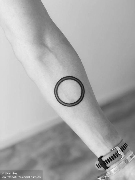 Geometric Shape Tattoo, Line Art Geometric, Aa Tattoos, Circular Tattoo, Graphic Tattoo, Inner Forearm Tattoo, Band Tattoos, Forearm Band Tattoos, Circle Tattoos