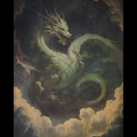 Crossoverse on Instagram: "《Shenron the holy dragon》 #art #dragonball #dbz #painting #pintura #classicalart" Dbz Painting, Dragon Oil Painting, Hyunjin Art, Art Style Inspiration, Classical Art, Dragon Art, Art Style, Dragon Ball, Tatting