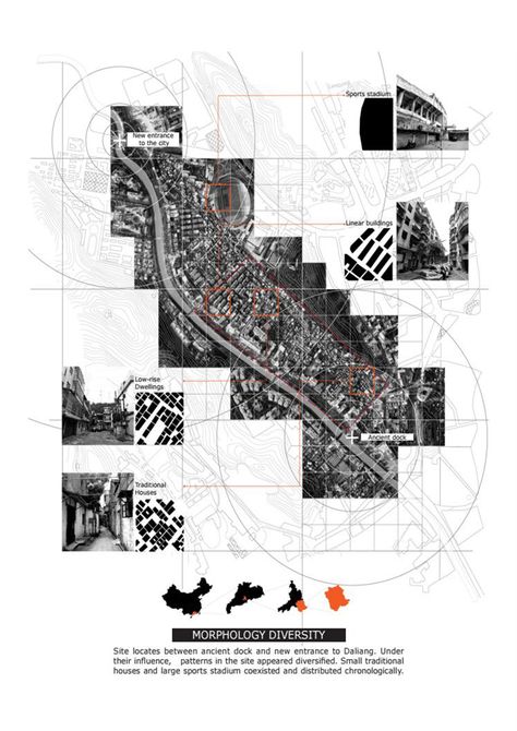 Mapping Diagram Architecture, Mapping Architecture Analysis, Architecture Site Analysis Drawing, Urban Design Map, Architectural Mapping Diagram, Site Diagram Analysis, Urban Site Analysis Diagram, Site Analysis Architecture Maps, Site Collage Architecture