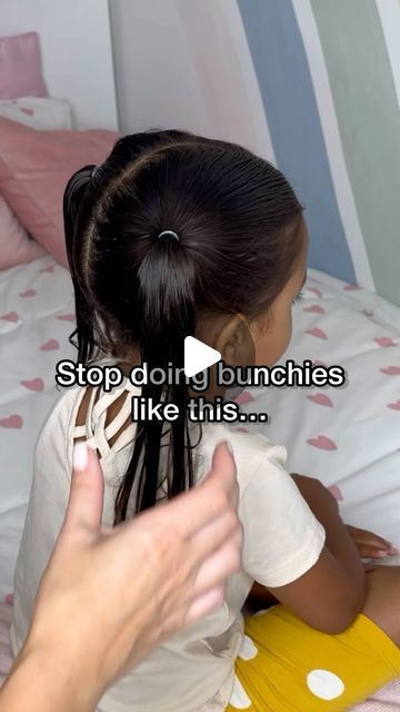 Nancy Amery on Instagram: "Why would you ever do regular bunchies when you could make bow bunchies instead 🎀

Comment ‘hair’ for the links to the products used. 

#hairbows #hairbow #bowtutorial #hairhack #cutehairstyles #girlshairstyles #toddlerhairstyles #pigtailhack #cutepigtails #pigtailhairstyle #bunchieshairstyle" Bow Bun Hairstyle, Hair In Pigtails, Easter Bunny Ears, Pigtail Hairstyles, Bow Hairstyle, Heatless Hairstyles, Bow Tutorial, Toddler Hair, Bunny Ear