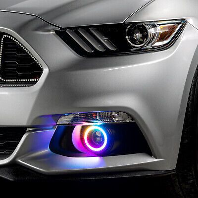 ad eBay - Oracle Halo Lights Fog Lights LED Kit Add On Custom Lighting ColorSHIFT 1235-332 - Buy Now, click the link (eBay) Led Firefly Lights Colorchanger, Dodge Challenger Led Lights, 2015 Mustang Gt, Trucks With Led Lights, Ford Mustang Gt 2015, Ford Mustang V6, Ford Mustang Ecoboost, Mustang Ecoboost, 2017 Ford Mustang