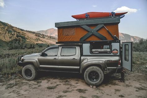 Land Rover Defender Pickup, Pickup Camping, Pop Top Camper, Truck Bed Camping, Pickup Camper, Truck Bed Camper, Electric Pickup, Truck Tent, Truck Tailgate