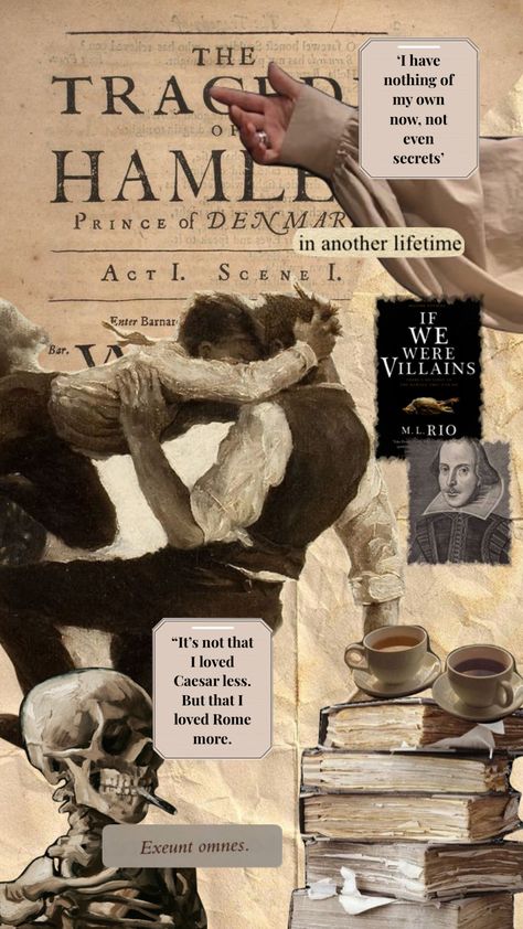 The Favourite Poster, Academia Lockscreen Aesthetic, Academia Phone Wallpaper, Classic Literature Aesthetic Wallpaper, If We Were Villains Wallpaper, Dark Literature Aesthetic Wallpaper, Gothic Literature Aesthetic Wallpaper, Vintage Shakespeare Poster, Dark Academia Collage