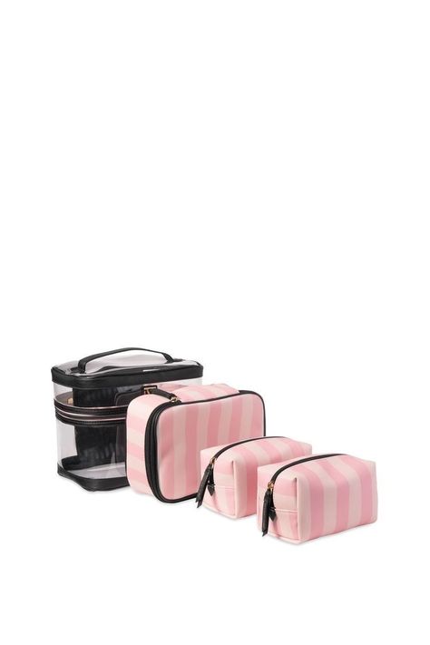 Victoria Secret Makeup, Hair Essentials, Train Case, Birthday Wishlist, Victoria Secret Bags, Makeup Essentials, What’s Going On, 4 In 1, Beauty Bag