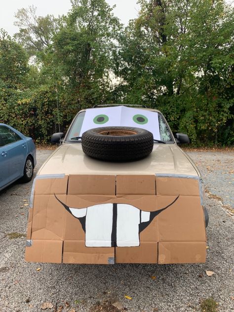 Trunk or treat Mater Trunk Or Treat, Tow Mater Trunk Or Treat, Trunker Treat Ideas, Trunk Or Treat Ideas, Tow Mater, Treat Ideas, Trunk Or Treat, Halloween Stuff, Tesla