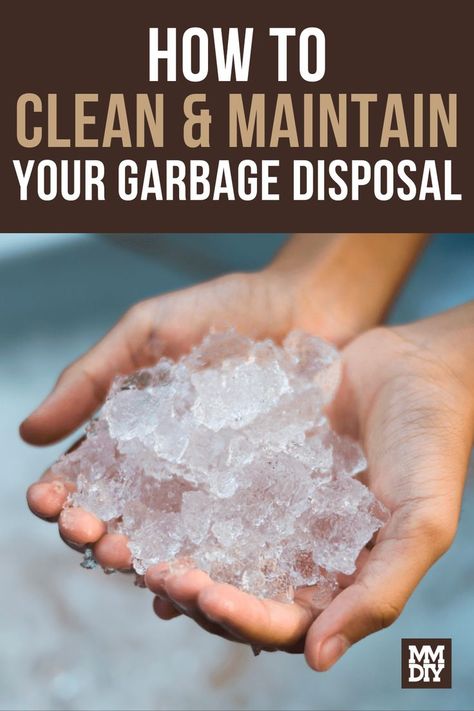 How To Freshen Garbage Disposal, How To Clean A Stinky Garbage Disposal, Homemade Garbage Disposal Cleaner, Clean Garbage Disposal With Ice, Disposal Cleaner Diy, Stinky Garbage Disposal Cleaning, How To Clean Garbage Disposal Smell, Clean Garbage Disposal Baking Soda, How To Clean A Garbage Disposal