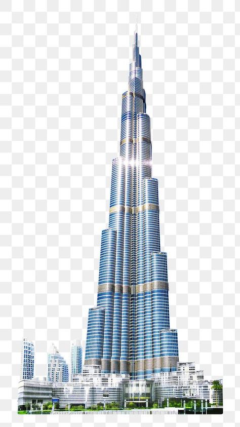 Burj Khalifa Wallpaper, Burj Khalifa Architecture, Thumbnail Png, Building Png, Burj Khalifa Top View, Burj Khalifa Top, Dubai Buildings, Dubai Burj Khalifa, Coreldraw Design