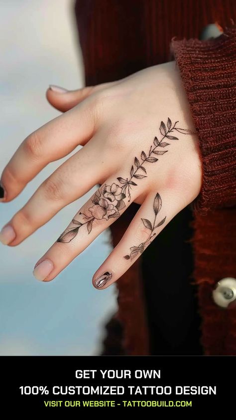 Finger Tattoo Ideas: 90+ Tiny Design Ideas for You - Tattoo Build Side Finger Tattoos, Inside Finger Tattoos, Flower Finger Tattoos, Finger Tattoo Ideas, Her Tattoo, Meaningful Symbols, Finger Tattoo For Women, Finger Tattoo Designs, Family Bbq