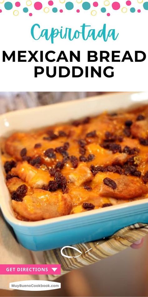 Mexican bread pudding Mexican Pudding, Capirotada Recipe, Bread Pudding Muffins, Mexican Bread Pudding, Recetas Salvadorenas, Mexican Bread, Homemade Mexican, Mexican Recipe, Mexican Breakfast