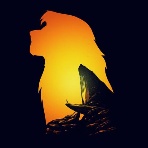 The Lion King Simba Poster - Khoa Ho King Silhouette, Lion King Poster, Lion King 3, Lion King 1, Lion King Hakuna Matata, Lion King Pictures, Lion King Movie, King Tattoos, Il Re Leone