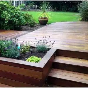 Decking Guide: Inspiration for your decking | Owatrol Direct Decking Designs, Composite Decking Designs, Backyard Deck Ideas, Decking Ideas, Deck Planters, Patio Steps, Cheap Backyard, Deck Designs Backyard, Wood Patio